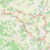 Itinéraire Boucle VTT Rouillac Les Bouchauds, distance, dénivelé, altitude, carte, profil, trace GPS