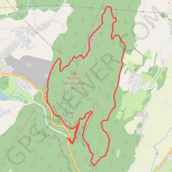 Itinéraire Gorges de Crossey, distance, dénivelé, altitude, carte, profil, trace GPS