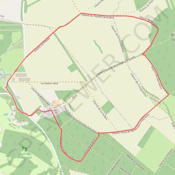 Itinéraire La Bergerie, distance, dénivelé, altitude, carte, profil, trace GPS