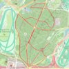 Itinéraire 10k Bois de Boulogne 2026, distance, dénivelé, altitude, carte, profil, trace GPS