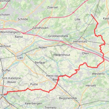 Itinéraire 1.1 Rev KOTK 2022, distance, dénivelé, altitude, carte, profil, trace GPS