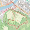 Itinéraire Promenade sur les remparts du Mont d'Haurs, distance, dénivelé, altitude, carte, profil, trace GPS