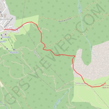 Itinéraire Pointe de Sur Cou, distance, dénivelé, altitude, carte, profil, trace GPS