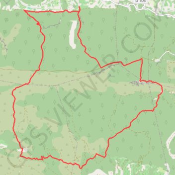 Itinéraire Autour du Petit Luberon, distance, dénivelé, altitude, carte, profil, trace GPS