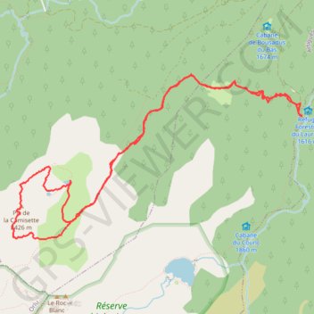 Itinéraire Pic i Estangs de la Camisette, distance, dénivelé, altitude, carte, profil, trace GPS
