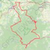 Itinéraire Boucle au départ de Lixheim, distance, dénivelé, altitude, carte, profil, trace GPS