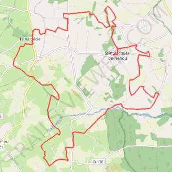 Itinéraire 2 - Rando 26 km, distance, dénivelé, altitude, carte, profil, trace GPS