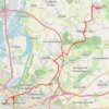 Itinéraire Jakobsweg - Vigy nach Metz, distance, dénivelé, altitude, carte, profil, trace GPS