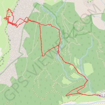 Itinéraire Les couloirs du Pin - Rocher du Parquet (Vercors), distance, dénivelé, altitude, carte, profil, trace GPS