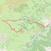 Itinéraire La Pointe de Surgate, distance, dénivelé, altitude, carte, profil, trace GPS