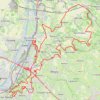Itinéraire 70km, distance, dénivelé, altitude, carte, profil, trace GPS