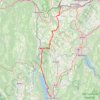 Itinéraire Sur les pas des Huguenots : de Aix-les-bains à Chancy, distance, dénivelé, altitude, carte, profil, trace GPS