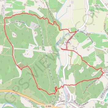 Itinéraire Les Terrasses de Goult & Mange-Tian, distance, dénivelé, altitude, carte, profil, trace GPS