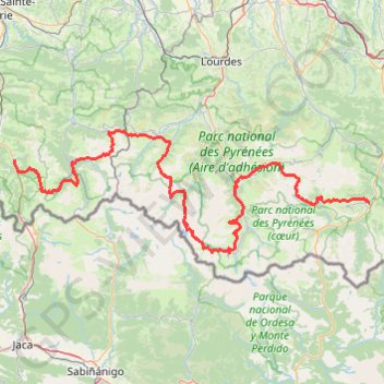 Itinéraire Parcours FInal, distance, dénivelé, altitude, carte, profil, trace GPS