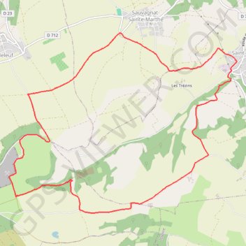 Itinéraire Domaine des Pics, distance, dénivelé, altitude, carte, profil, trace GPS