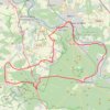 Itinéraire Journée dans le parc du Gâtinais, distance, dénivelé, altitude, carte, profil, trace GPS