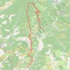 Itinéraire Pelasque - Pont du cros, distance, dénivelé, altitude, carte, profil, trace GPS