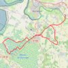 Itinéraire Cabariot vers Brouage, distance, dénivelé, altitude, carte, profil, trace GPS