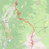 Itinéraire Concé-Tuque Arriou-Né, distance, dénivelé, altitude, carte, profil, trace GPS