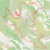 Itinéraire Chiran et Mourre du Chanier, distance, dénivelé, altitude, carte, profil, trace GPS