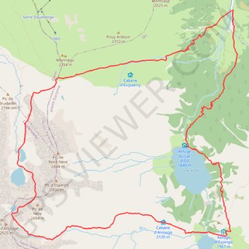 Itinéraire Val d'Arrouge et Val d'Esquierry, distance, dénivelé, altitude, carte, profil, trace GPS