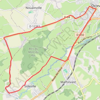Itinéraire 1 - championnat_normandie_féminines__ffc_-_2026, distance, dénivelé, altitude, carte, profil, trace GPS
