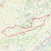 Itinéraire 67-labastide paumes-saveres-rieumes, distance, dénivelé, altitude, carte, profil, trace GPS