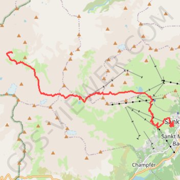 Itinéraire Swisstopo Route, distance, dénivelé, altitude, carte, profil, trace GPS