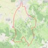 Itinéraire Montmorin - Étang de Léobard - La Chaux-Montgros - Saint-Julien-de-Coppel, distance, dénivelé, altitude, carte, profil, trace GPS